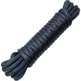 Трос швартовый 10мм*9м 16-прядный нагрузка 1200 кг синий Петроканат (115011P)